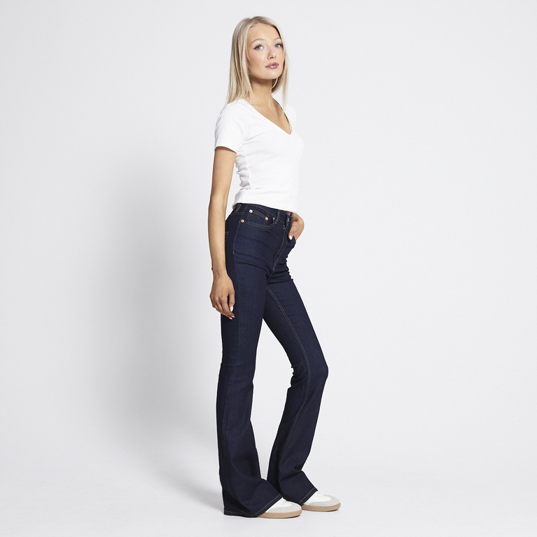 High waist flare jeans "Snake Flare"